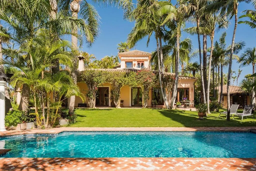 Grand Mansion With Tropical Park Villa Marbella Spain